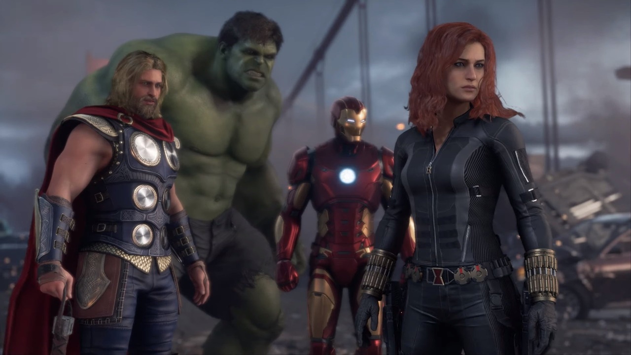 Marvel’s Avengers terá 6 Personagens Jogáveis