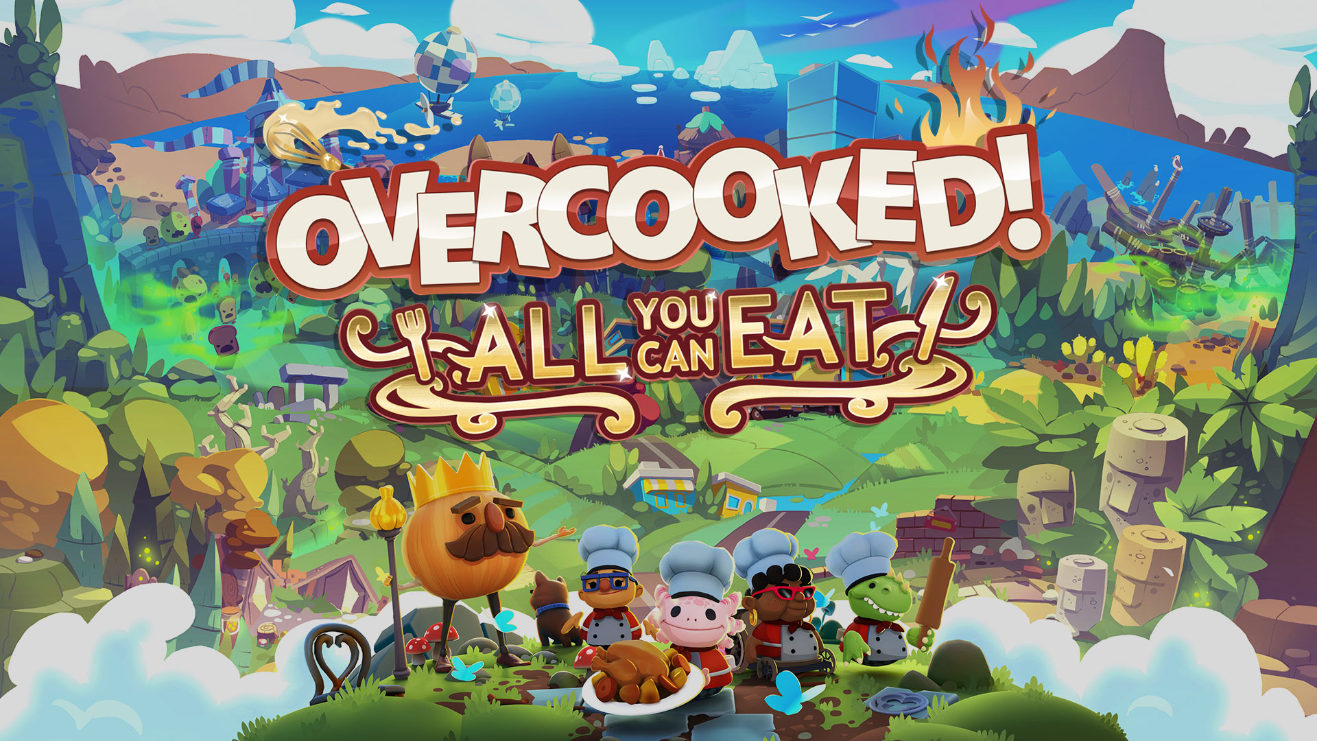 Coletânea de Overcooked chega ao Switch, PS4, XOne e PC em 23 de março