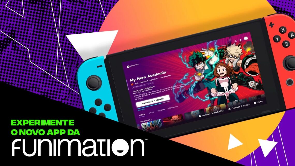 Funimation está disponível no Switch