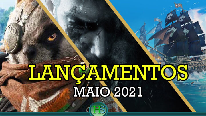 Lançamentos de Jogos para Maio 2021