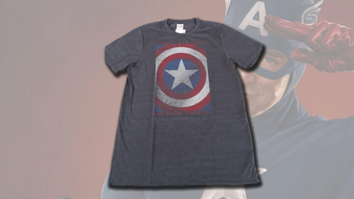 Camiseta Masculina Capitão América | First Avenger