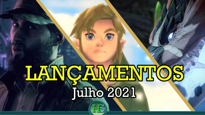 Lançamentos de Jogos em Julho 2021