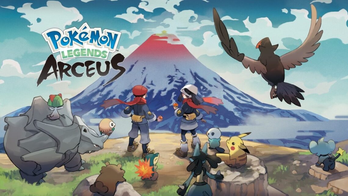 Pokémon Legends: Arceus é o 4º maior lançamento da franquia no Reino Unido