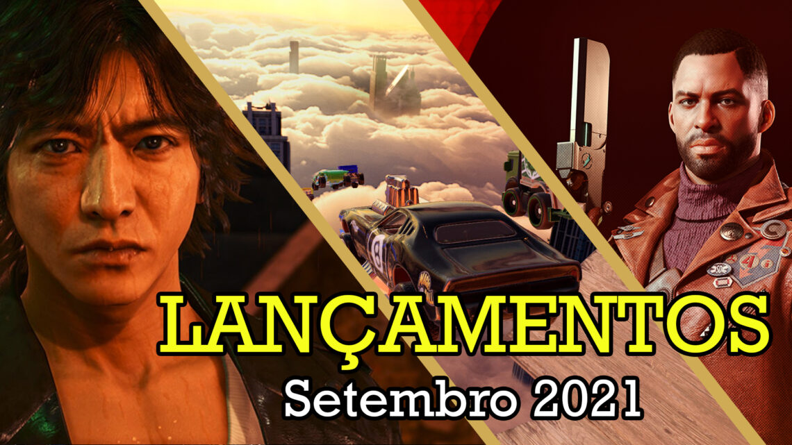 Confira os lançamentos de Jogos em Setembro 2021