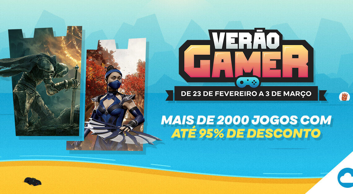 Verão Gamer 2022 começa na Nuuvem com descontos de até 95%