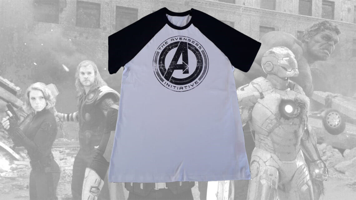 Camiseta Masculina – Iniciativa Vingadores