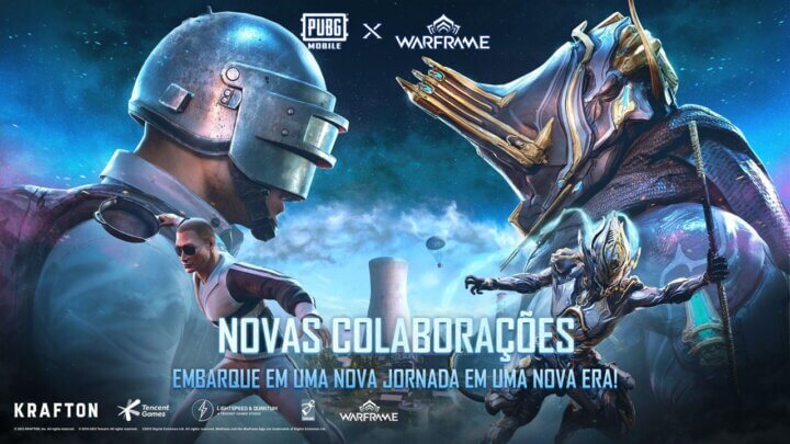 PUBG Mobile e Warframe anunciam parceria