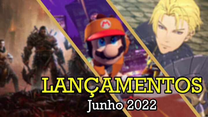 Lançamentos de Jogos para Junho 2022