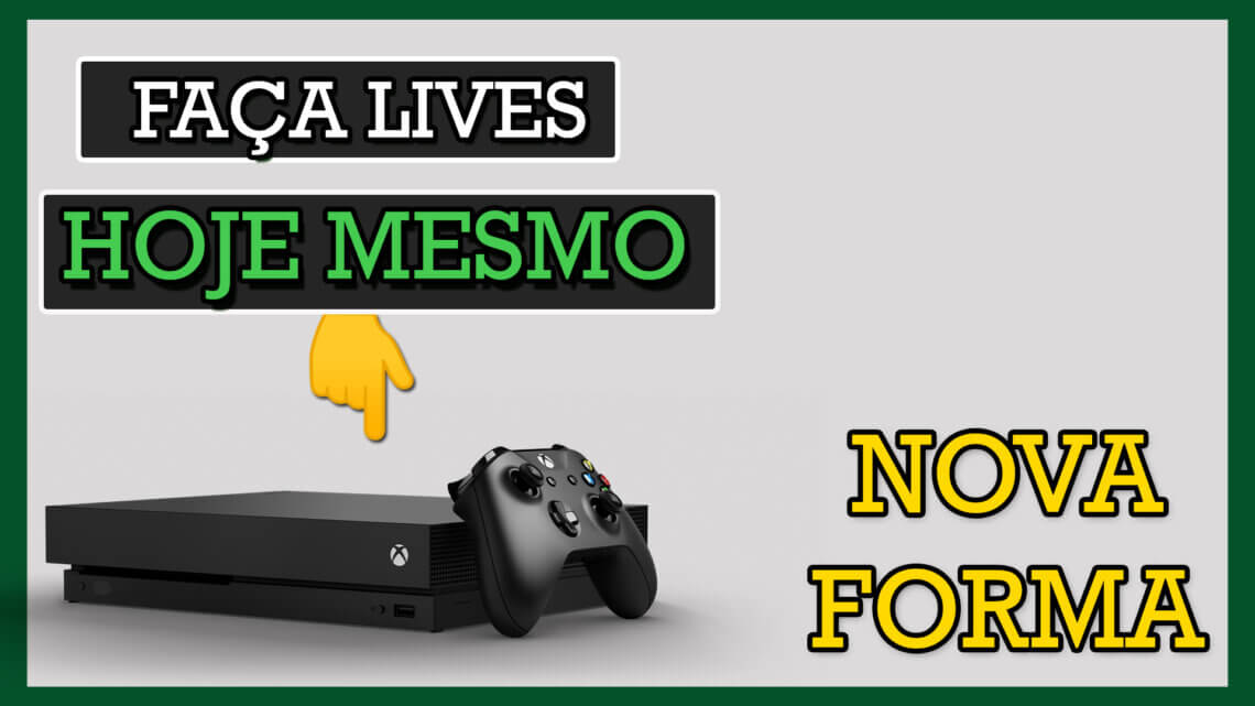 Como fazer LIVE do Xbox One para o YouTube sem Placa de Captura