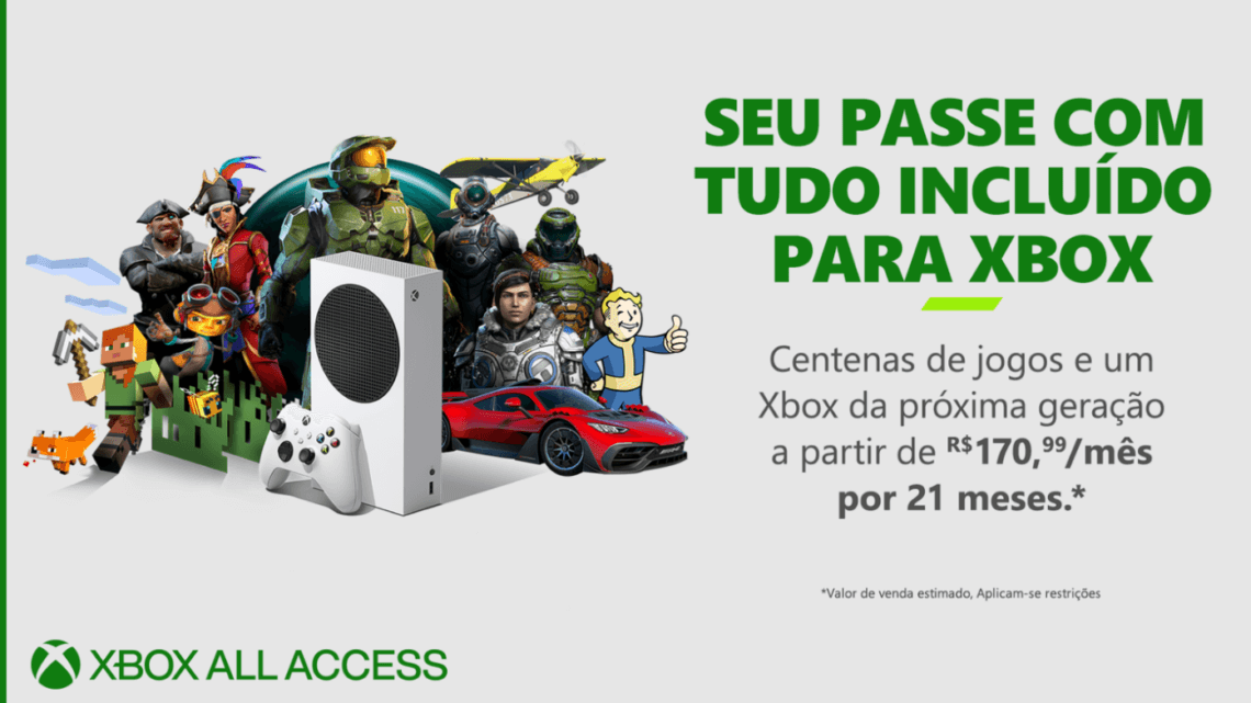 Xbox All Access está disponível no Brasil