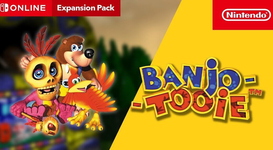 Banjo-Tooie está chegando ao Nintendo Switch Online