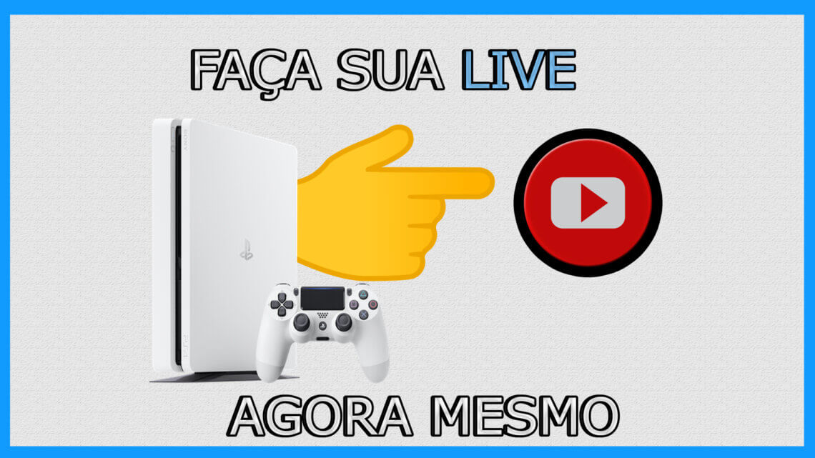 Como fazer LIVE no PS5 para o YouTube